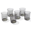 Stackables Smoke Tall Glasses, Set of 6