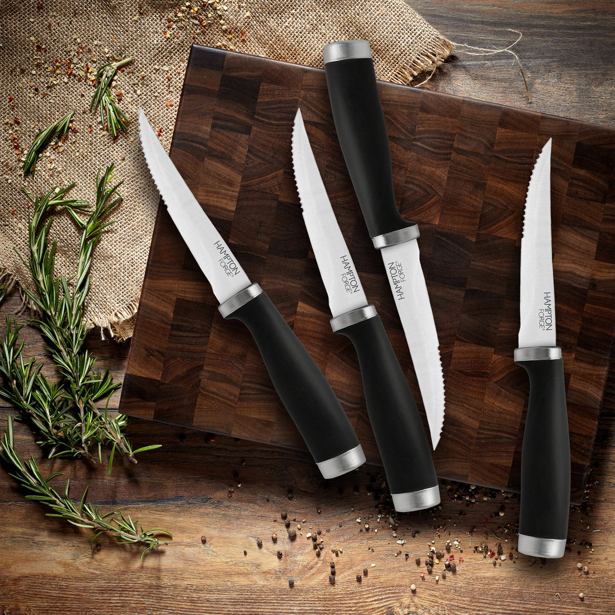 Buck 4 Piece Steak Knife Set - Buck® Knives OFFICIAL SITE