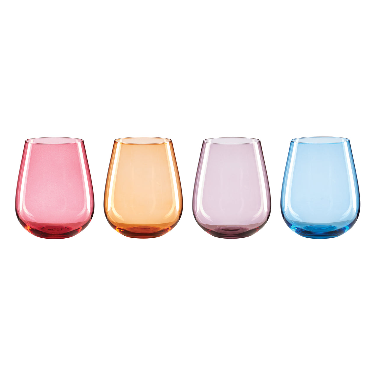Stemless Wine Glasses, Set of 4