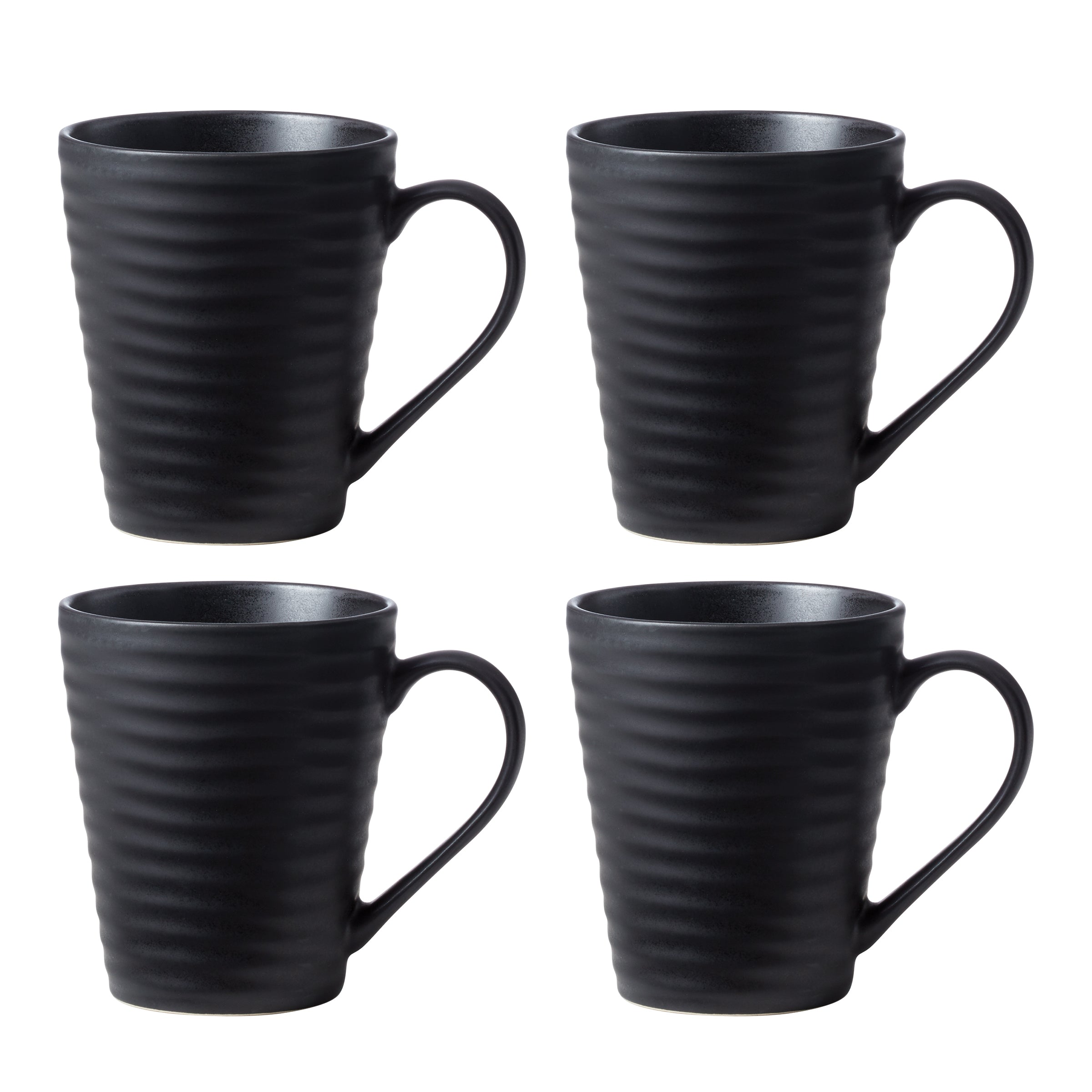Ridge White Mugs, Set Of 4 – Oneida