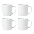 24 Seven White Mugs, Set Of 4