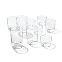 Stackables Clear Short & Tall Glasses, Set of 12
