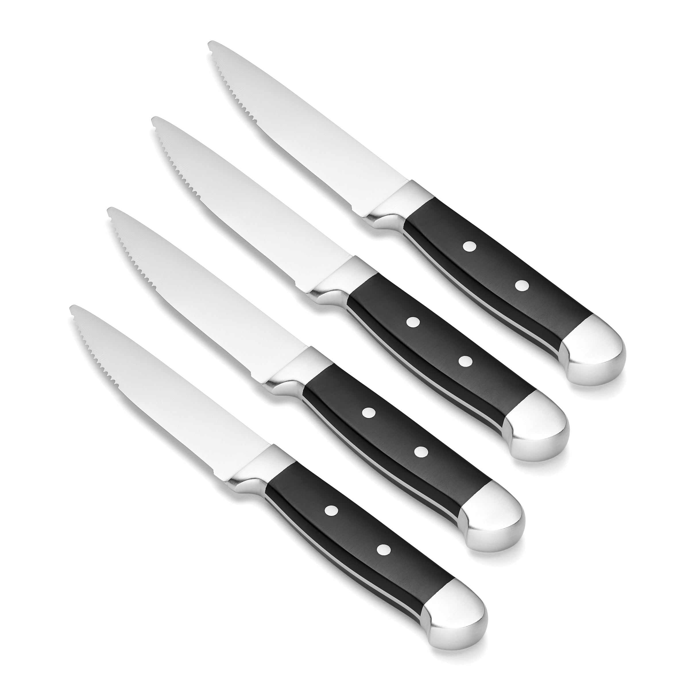 Oneida Wyatt 18/0 Stainless Steel Steak Knives (Set of 12) B582KSSF - The  Home Depot