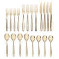 Storm Champagne 20 Piece Everyday Flatware Set, Service for 4