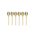 Allay Champagne Everyday Flatware Teaspoons, Set of 6
