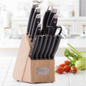 Continental 15 Piece Cutlery Set With Block