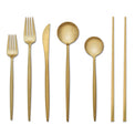 Zephyr Gold 28 Piece Chopsticks Set