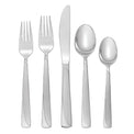 Madeline 51 Piece Casual Flatware Set with Caddy