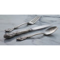 Michelangelo Fine Flatware Dinner Spoons, Set Of 4
